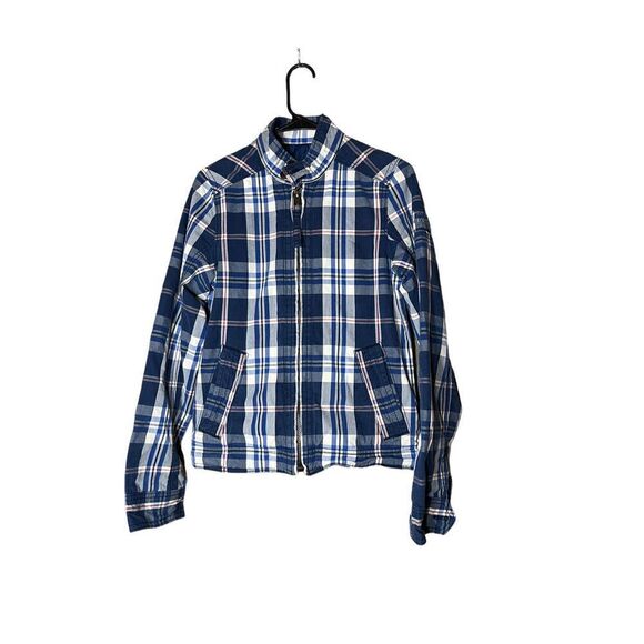 Abercrombie‎ & Fitch Kids Hamilton Plaid Jacket Size XL - Picture 1 of 8